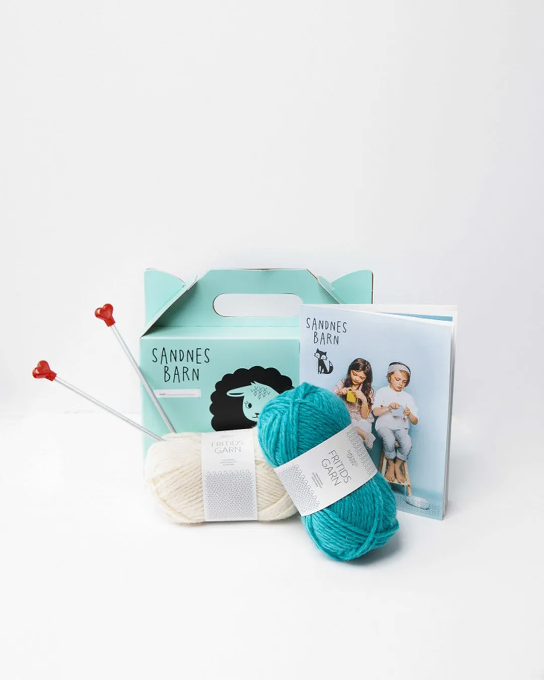 Sandnes Learn to Knit Kit