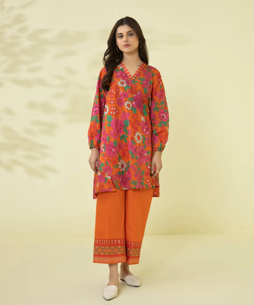 Sapphire Spring/Summer 2023 – 2 Piece -  Printed Lawn Suit - 0002TDY23V18