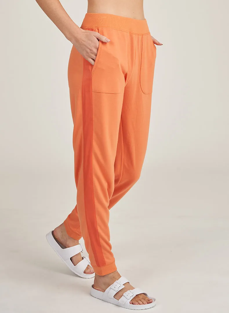 Satin Inset Jogger