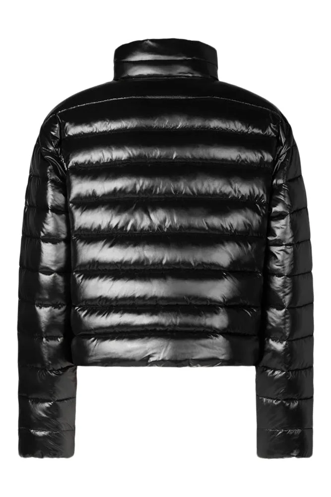 Save The Duck Myra Puffer Jacket in Black