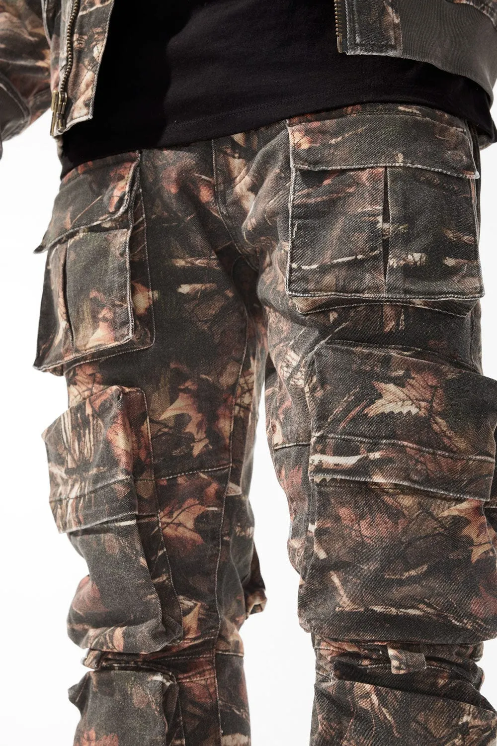 Sean - Camo Mercenary Denim (Timber Shade)