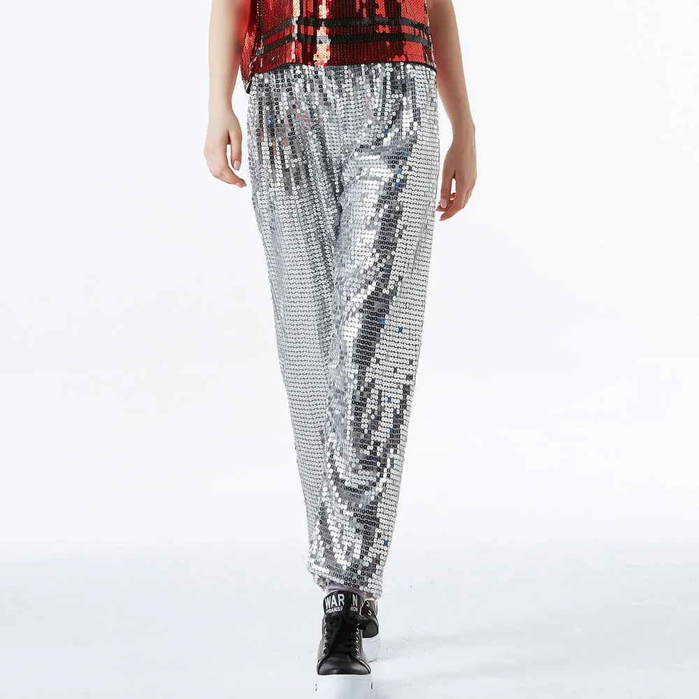 Sequin Joggers