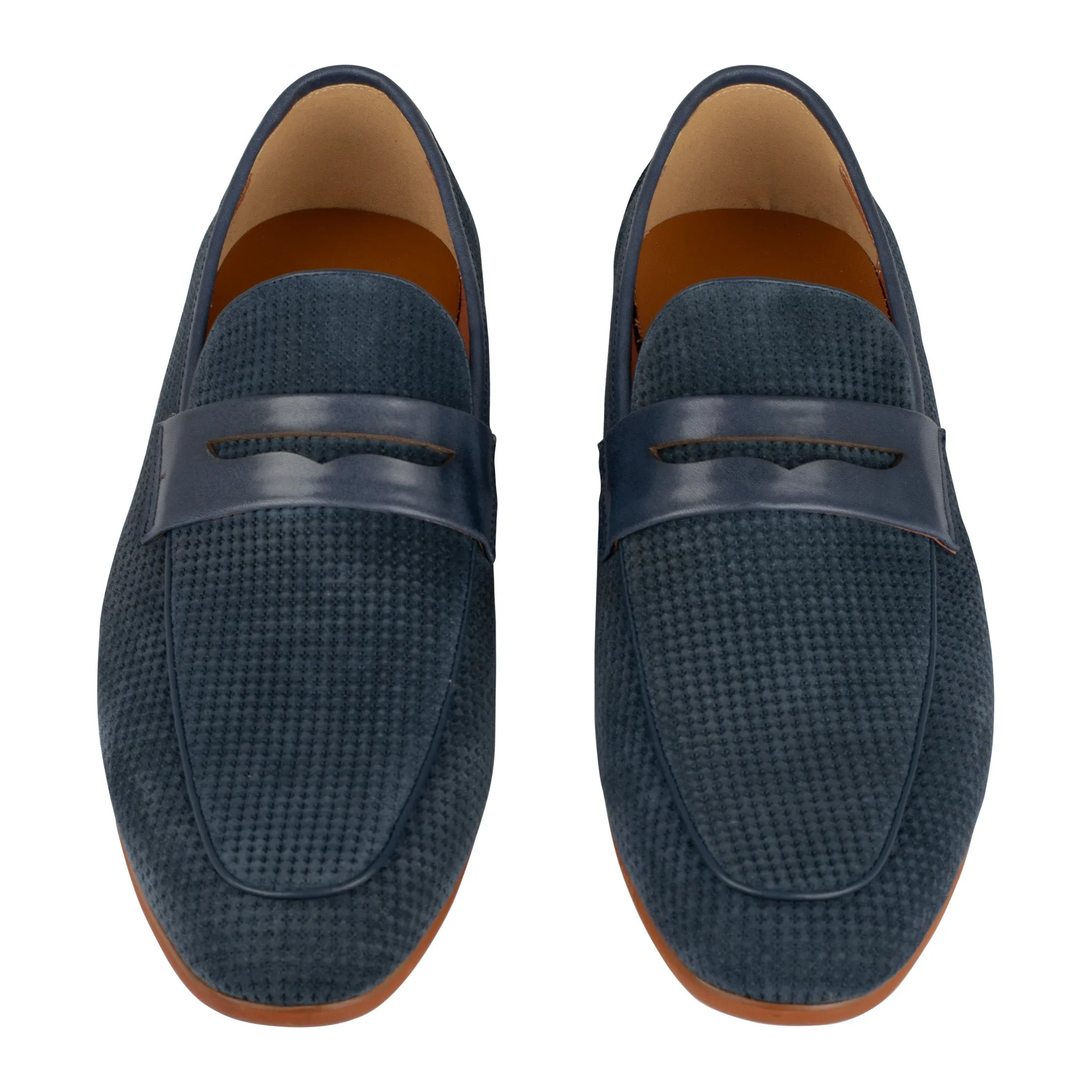 Sergio Duletti Noel Slip On Shoes Navy