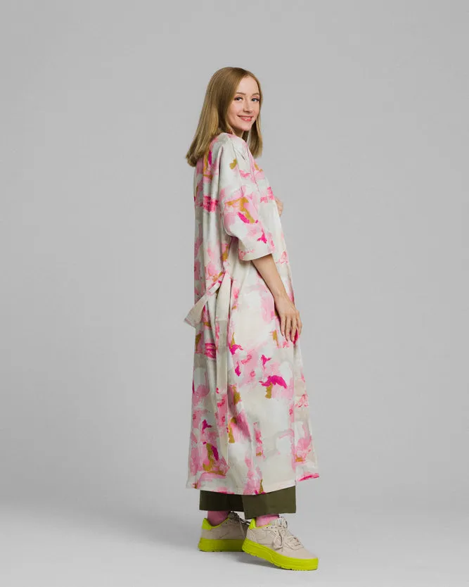 Siena Jacket / Wrap Dress Rosa