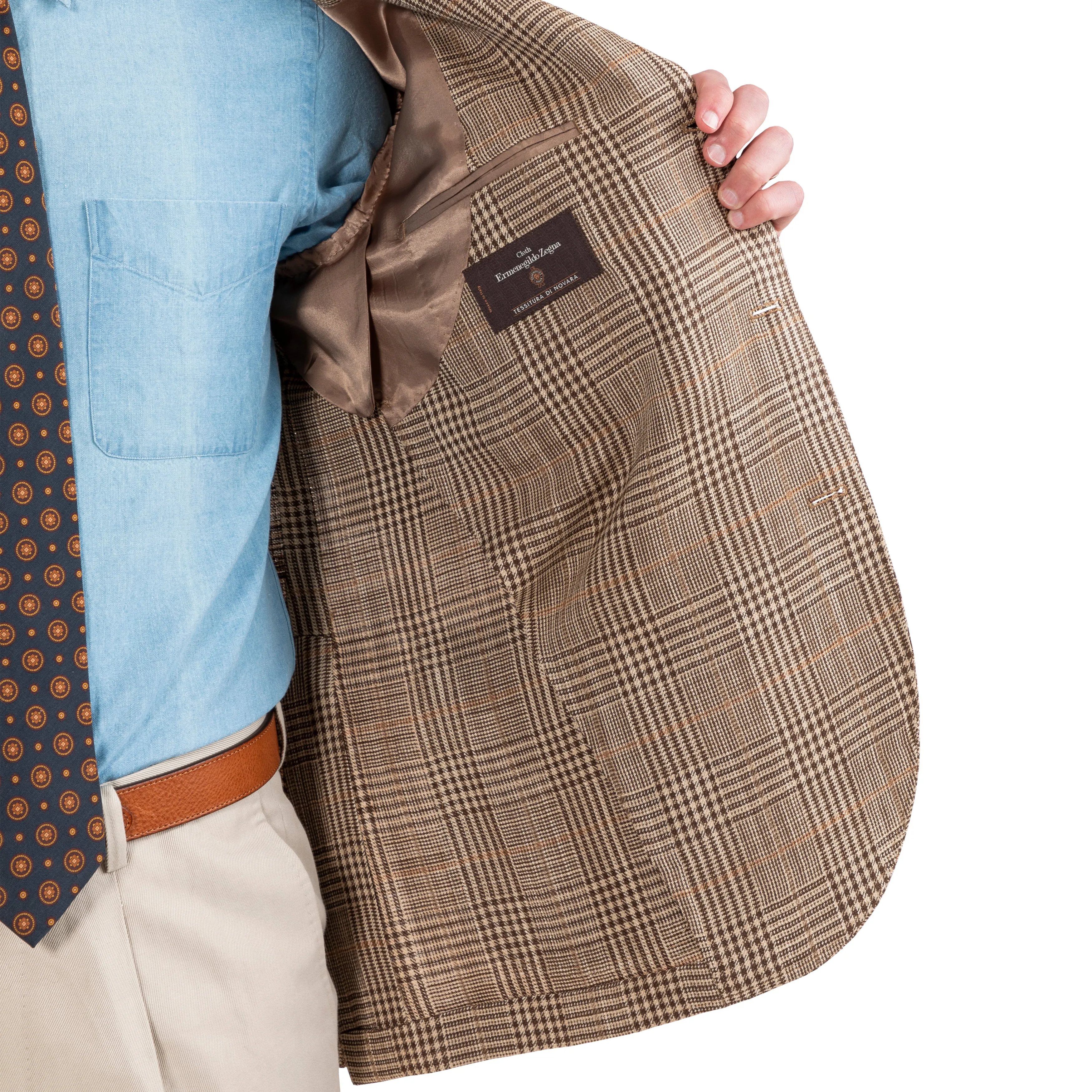 Silk Glen Check Model 15 Sport Coat