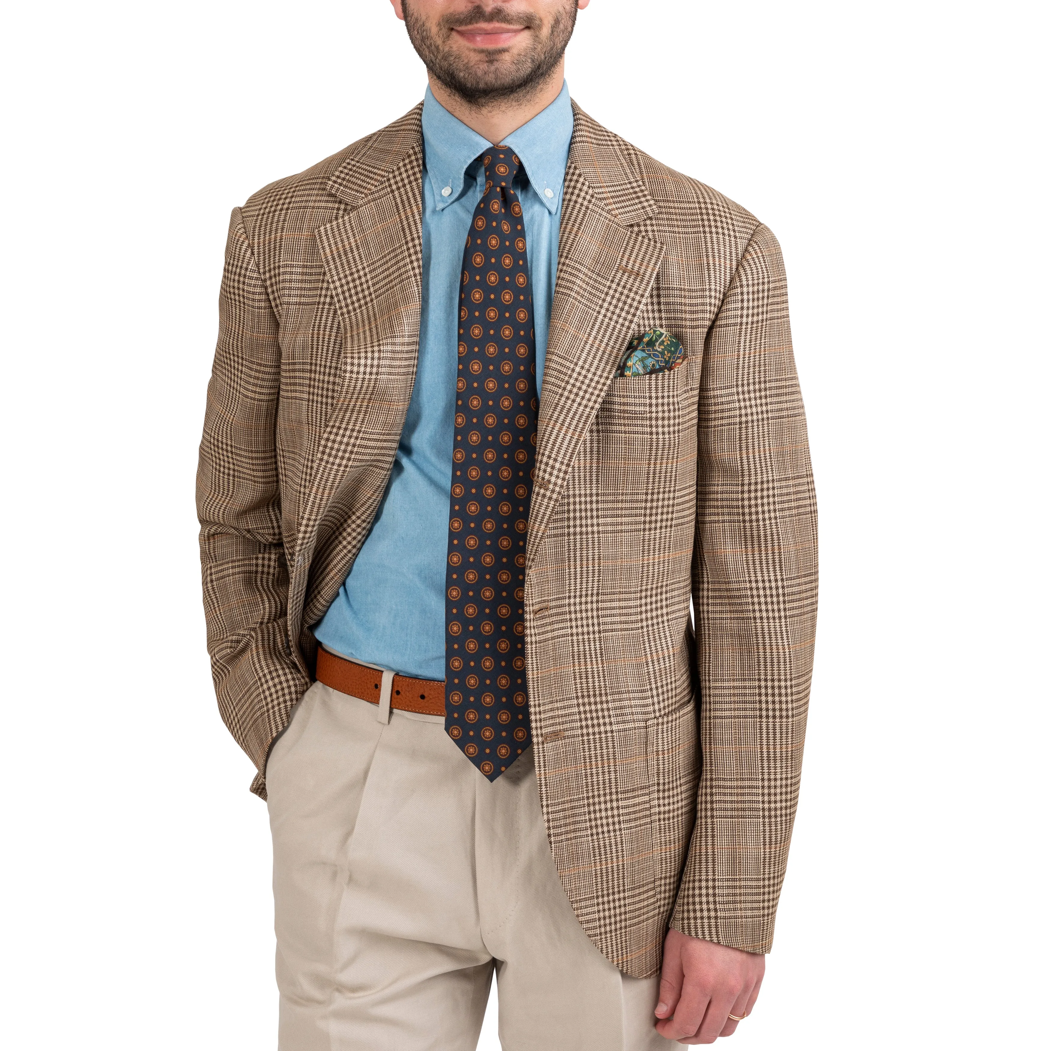 Silk Glen Check Model 15 Sport Coat