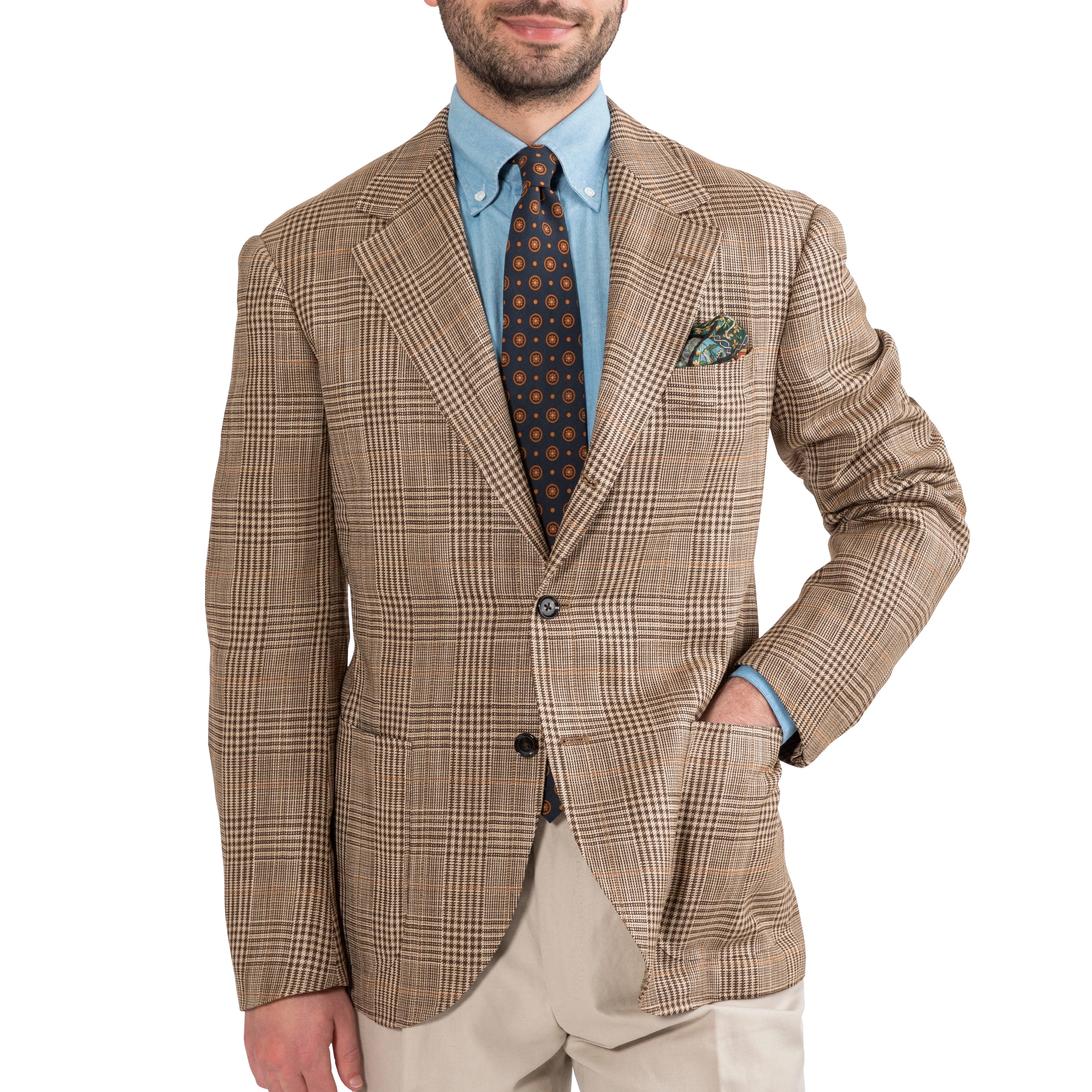 Silk Glen Check Model 15 Sport Coat