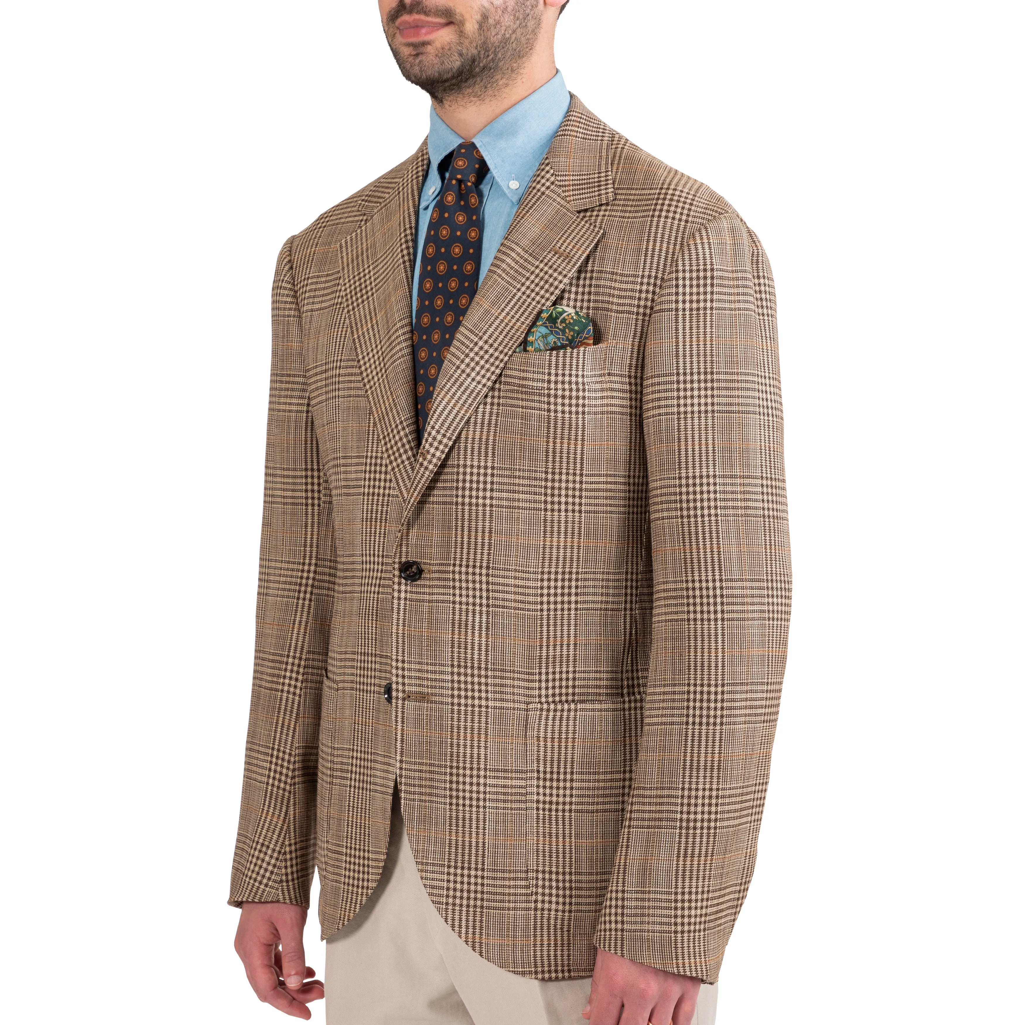 Silk Glen Check Model 15 Sport Coat