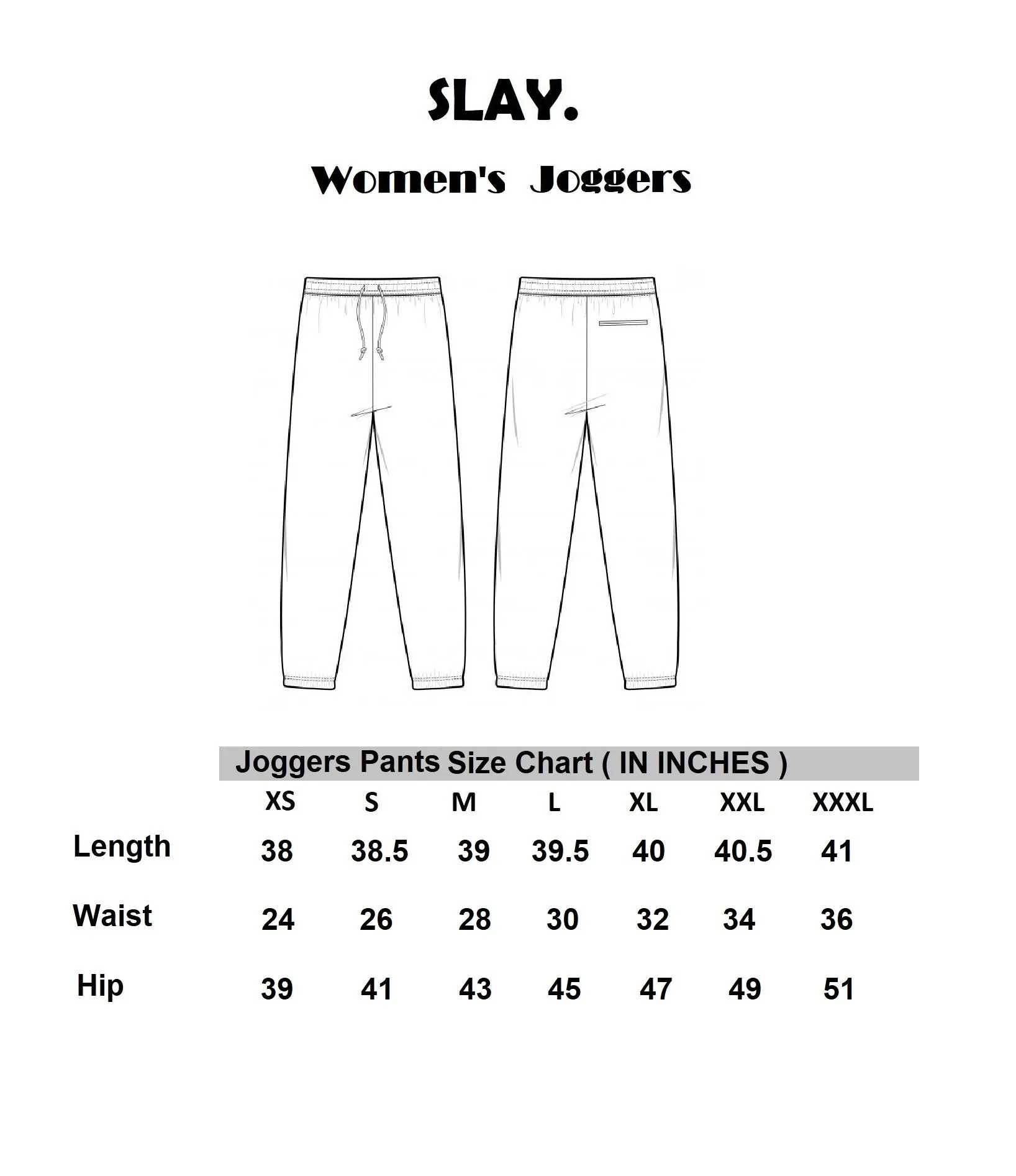 SLAY. Women's Navy Blue Joggers