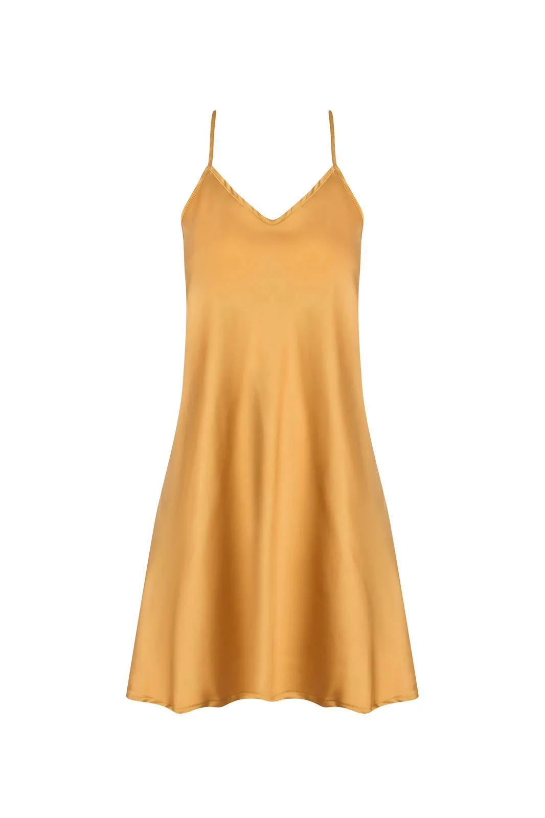 Slip Dress Caramel