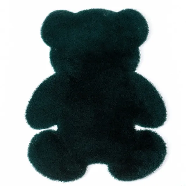 Soft Plush Bear Carpet- Bear Rugs with soft Silk