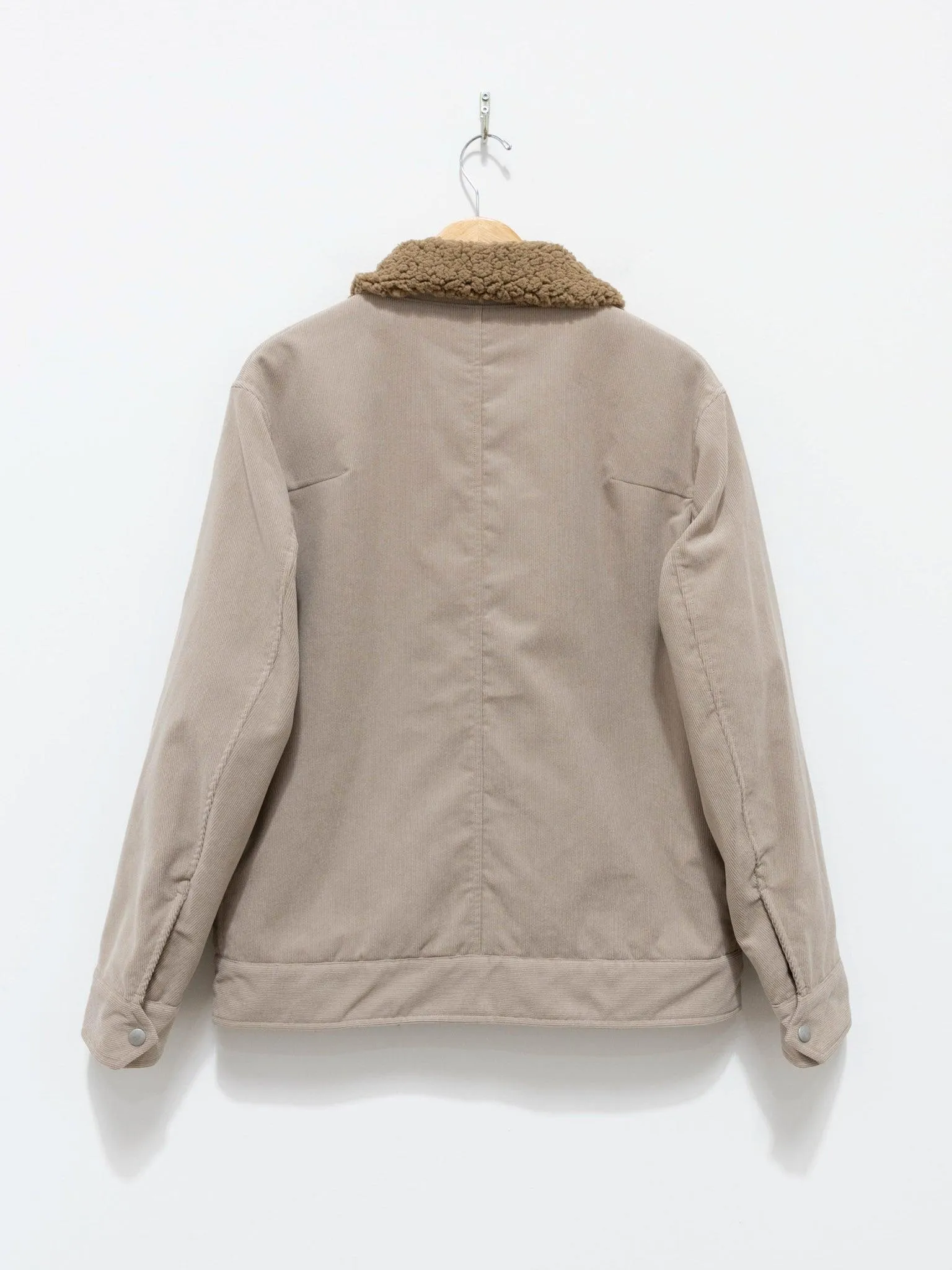 SOLOTEX Poly Stretch Corduroy Bomber Jacket - Graige