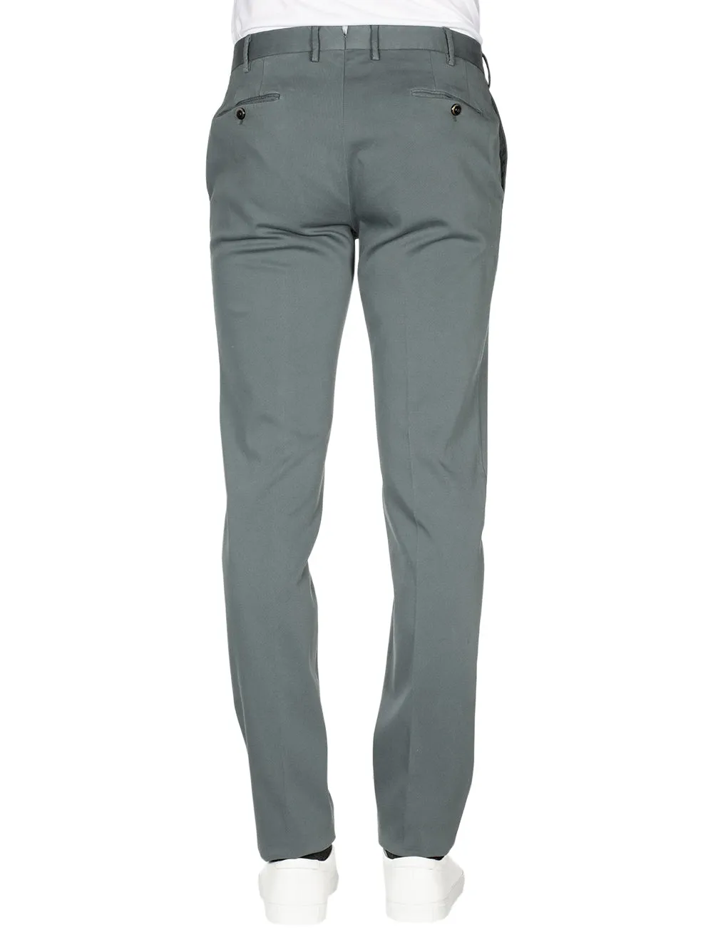 Stretch Cotton Chinos Grey