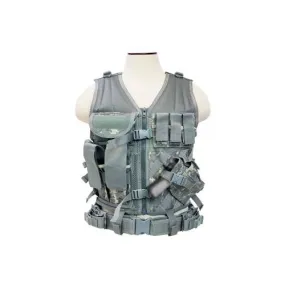 Tactical Vest - Digital Camo, M-XL