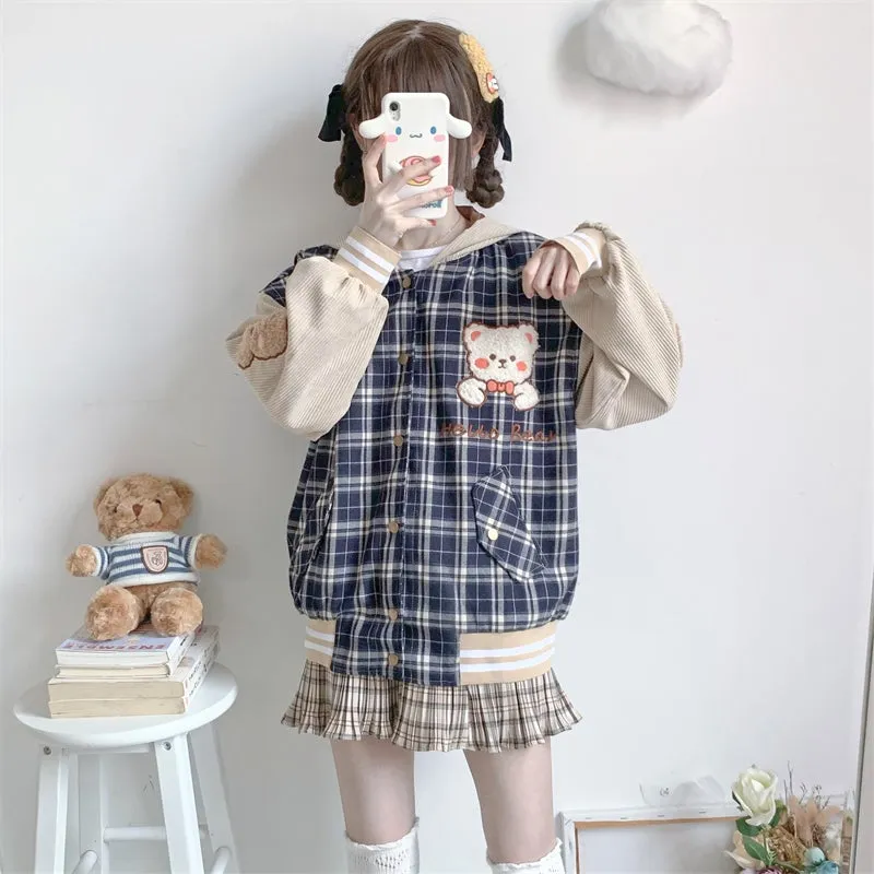 Teddy Bear Baseball Jacket SD02020