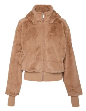 Teddy Fur Full Zip Bomber