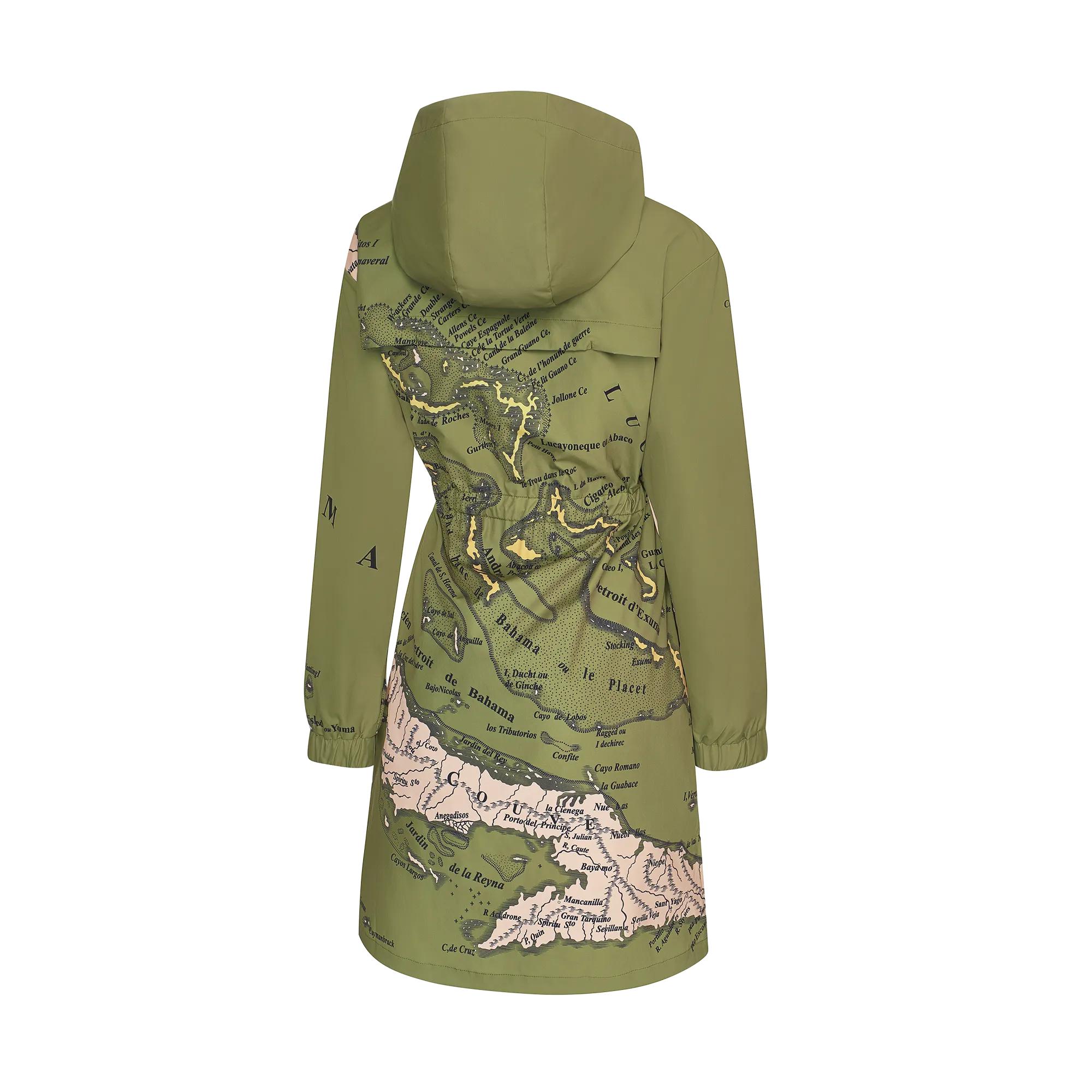 THE CARTE LUCAYOS JACKET DRESS- OLIVE