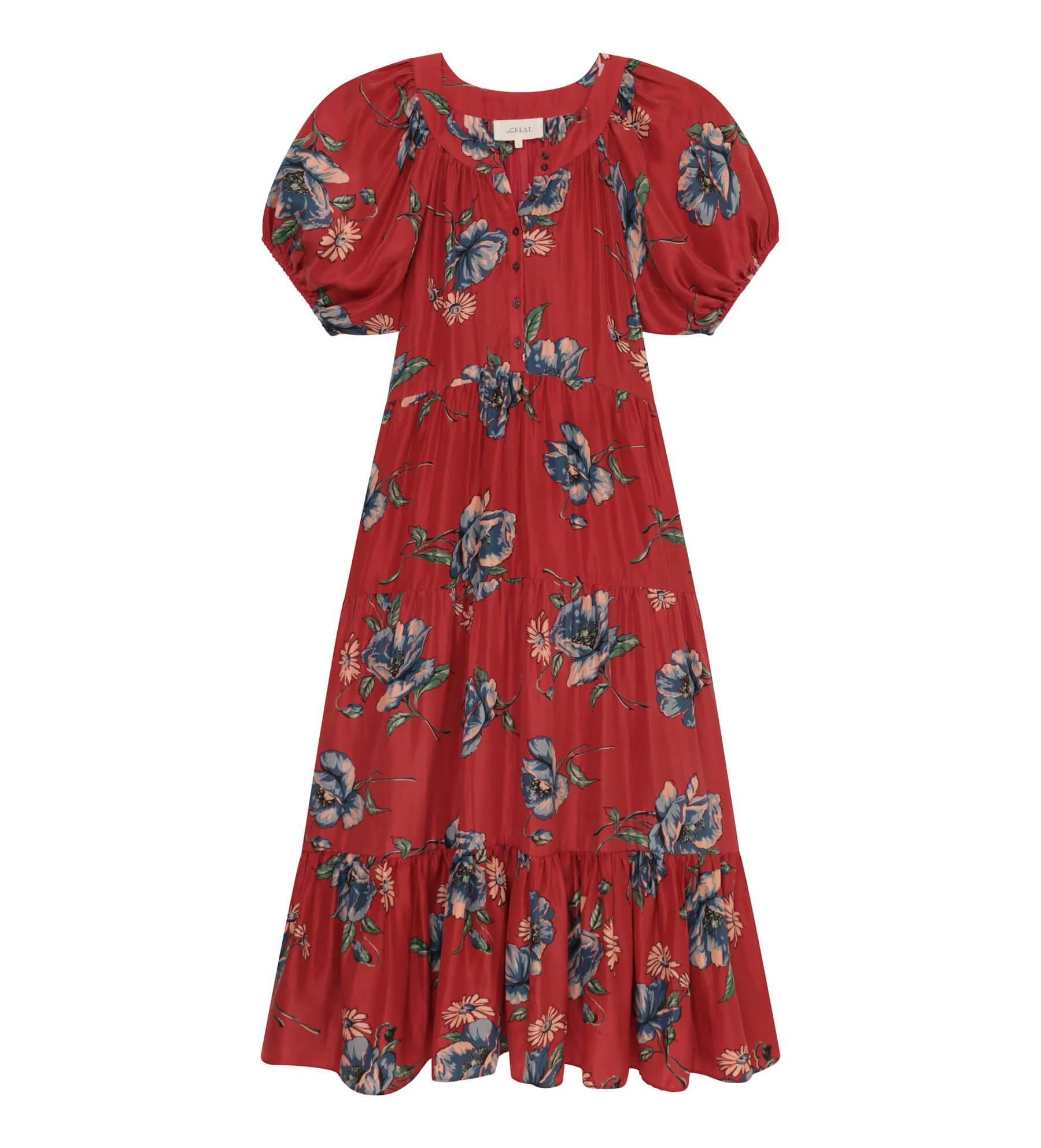 The Great - The Afternoon Dress in Silk Garden Pasture Floral