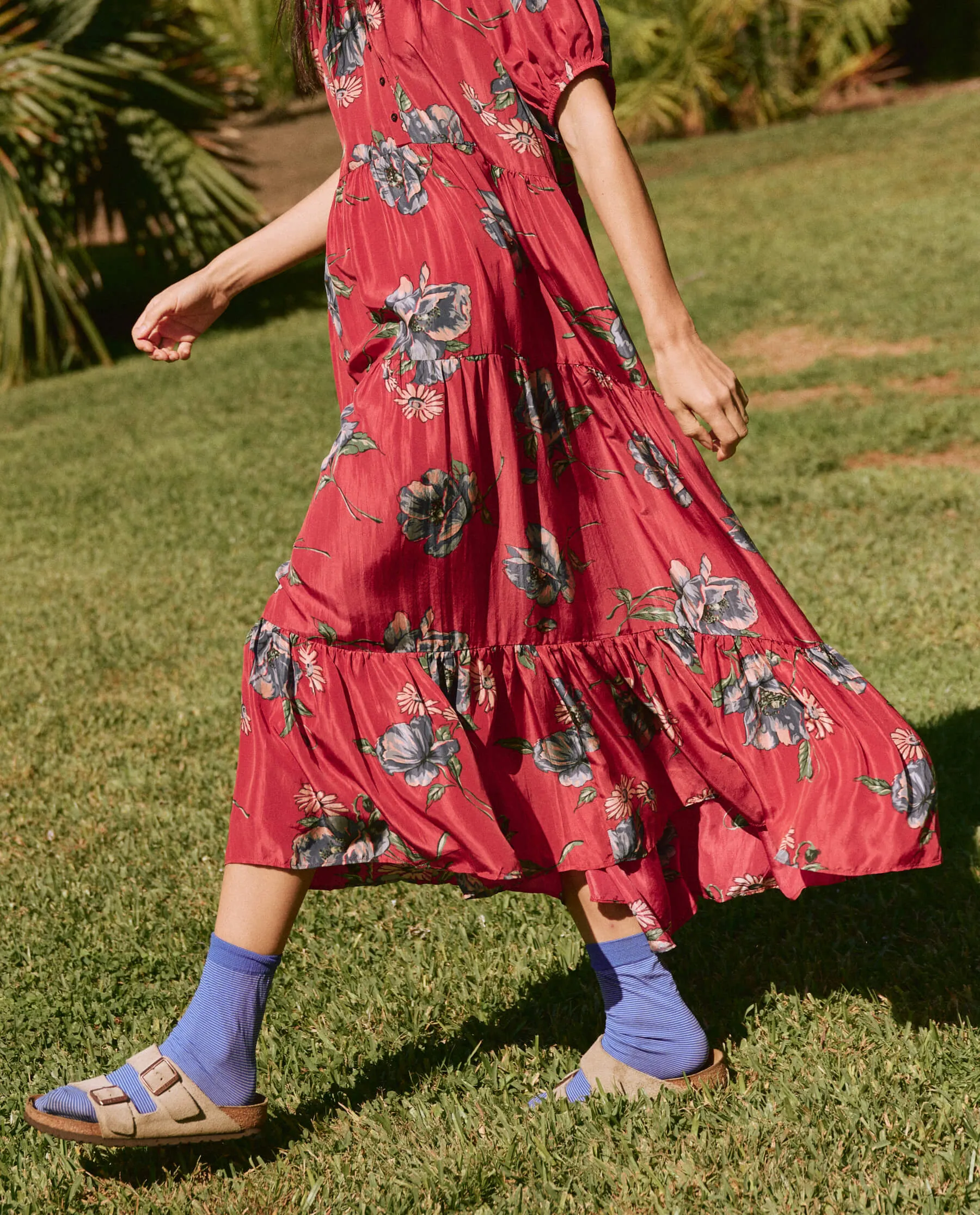 The Great - The Afternoon Dress in Silk Garden Pasture Floral