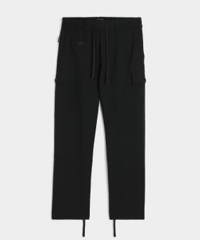 Todd Snyder X Woolrich Twill Cargo Pant in Black