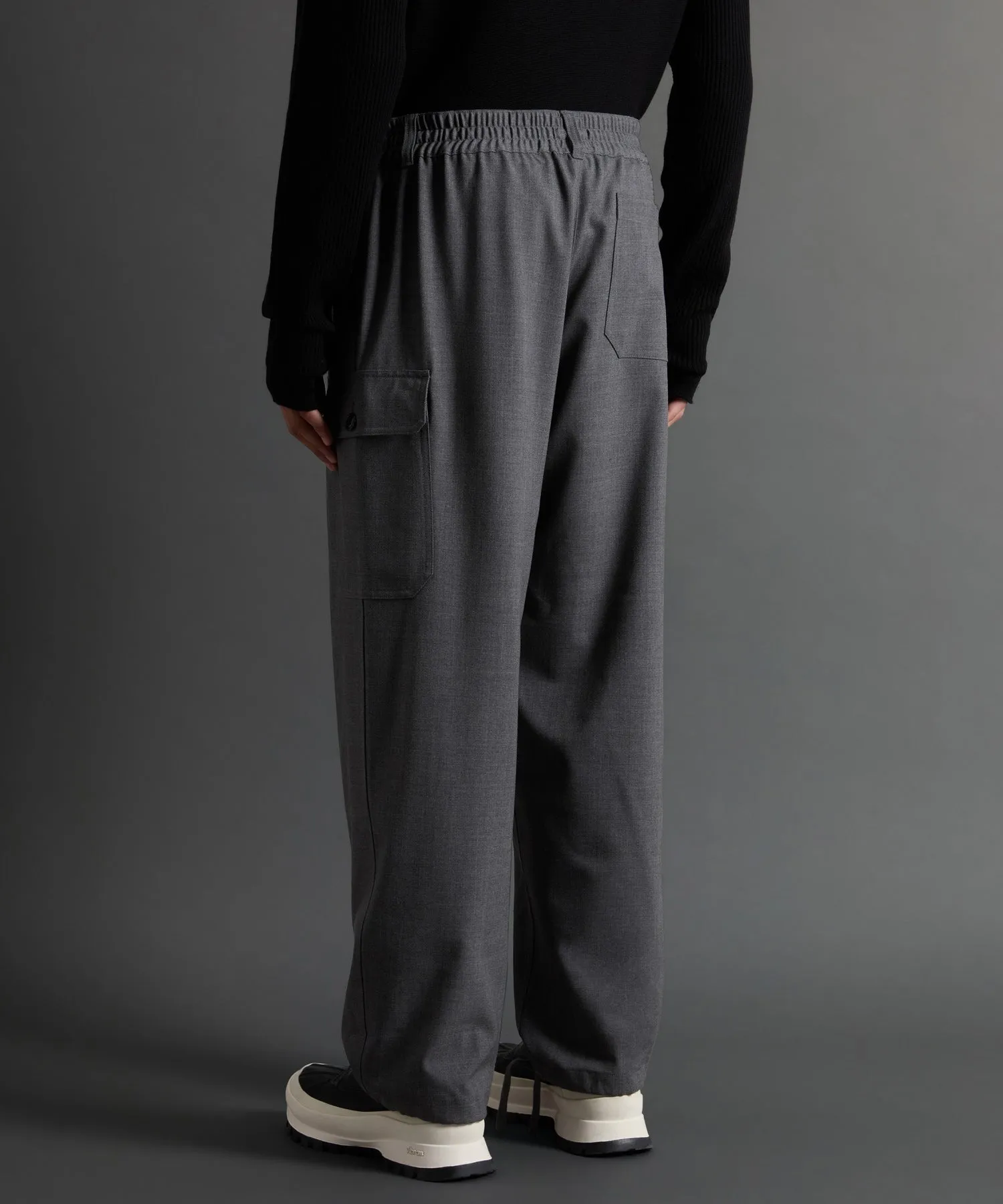 Todd Snyder X Woolrich Twill Cargo Pant in Grey