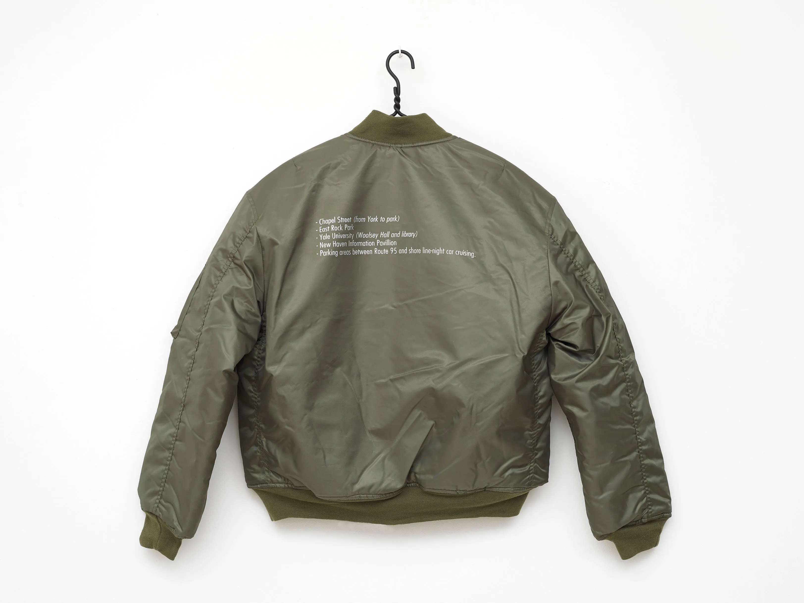 Tom Burr | Green Bomber Jacket (2019)