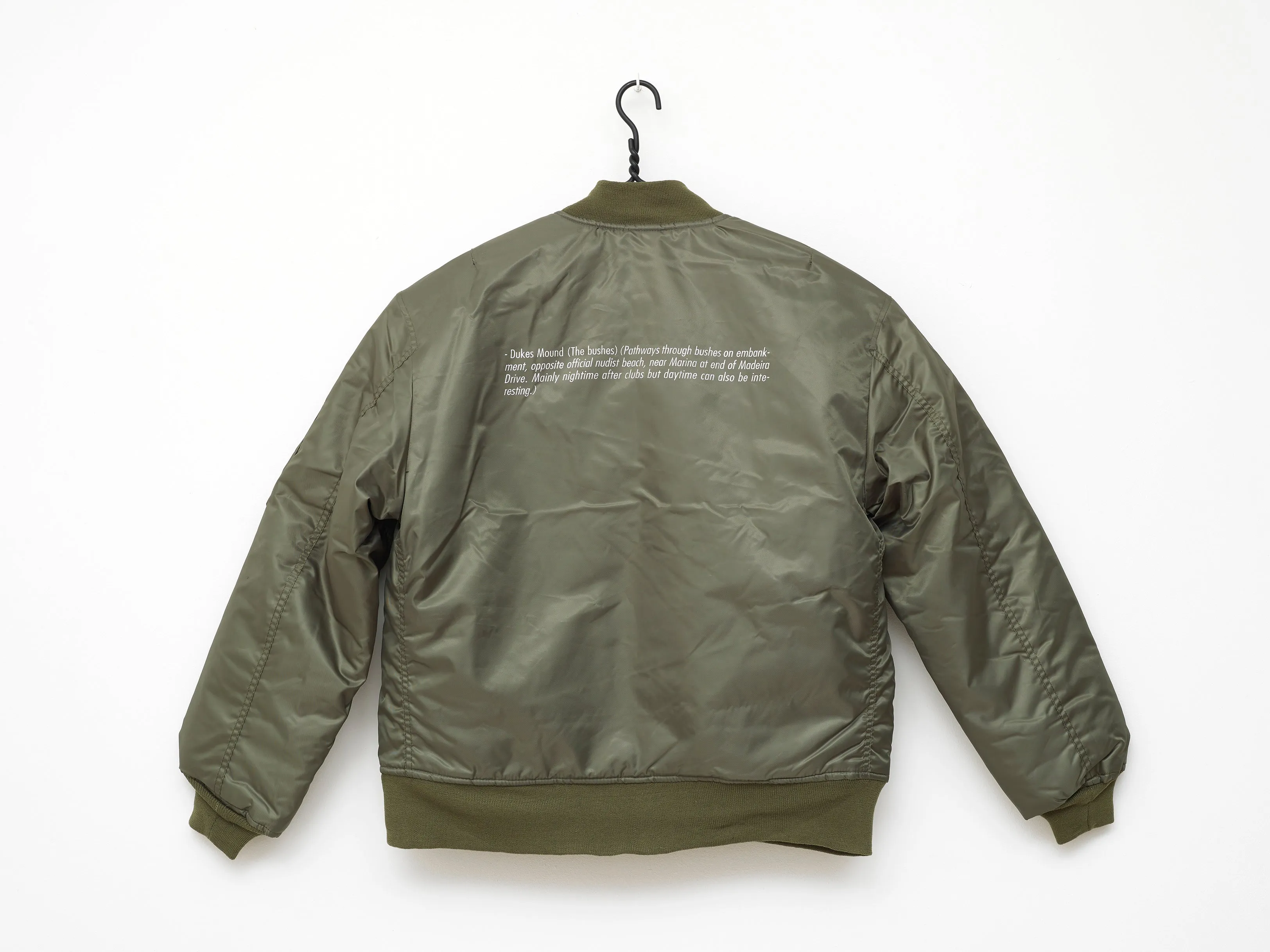 Tom Burr | Green Bomber Jacket (2019)