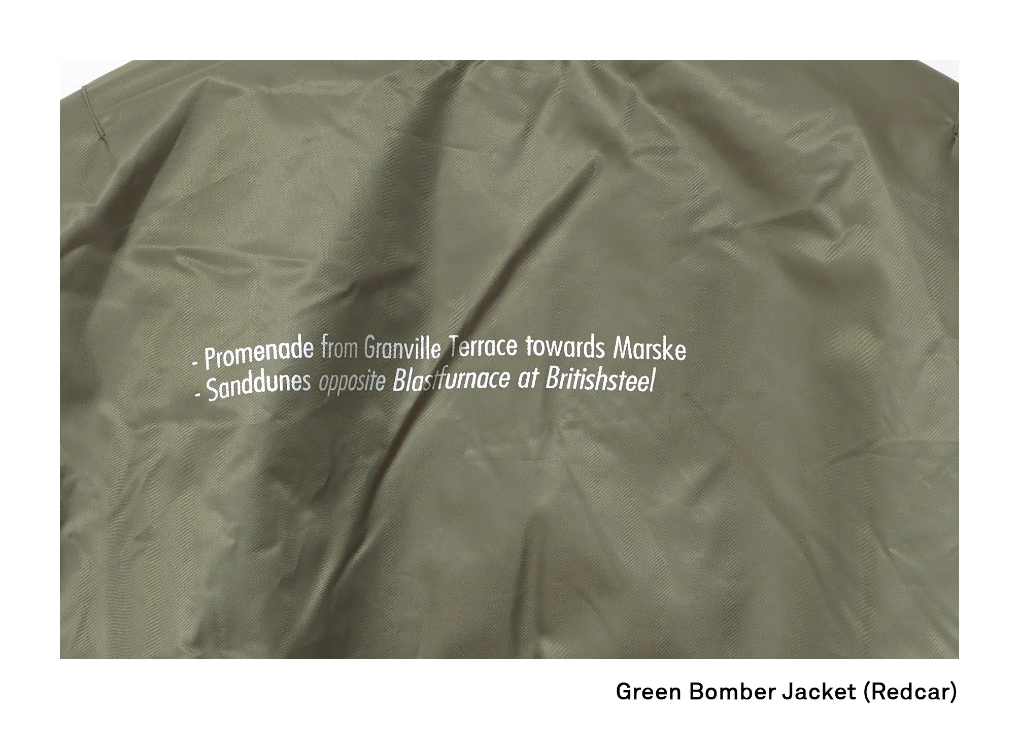 Tom Burr | Green Bomber Jacket (2019)