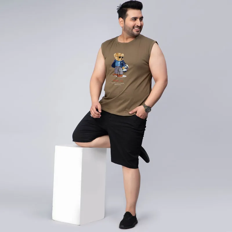 Travel Bear Sleeveless Vest