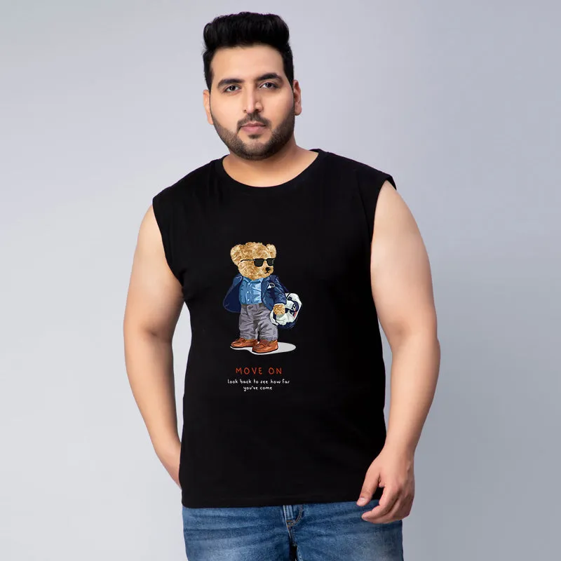 Travel Bear Sleeveless Vest