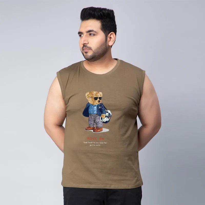 Travel Bear Sleeveless Vest