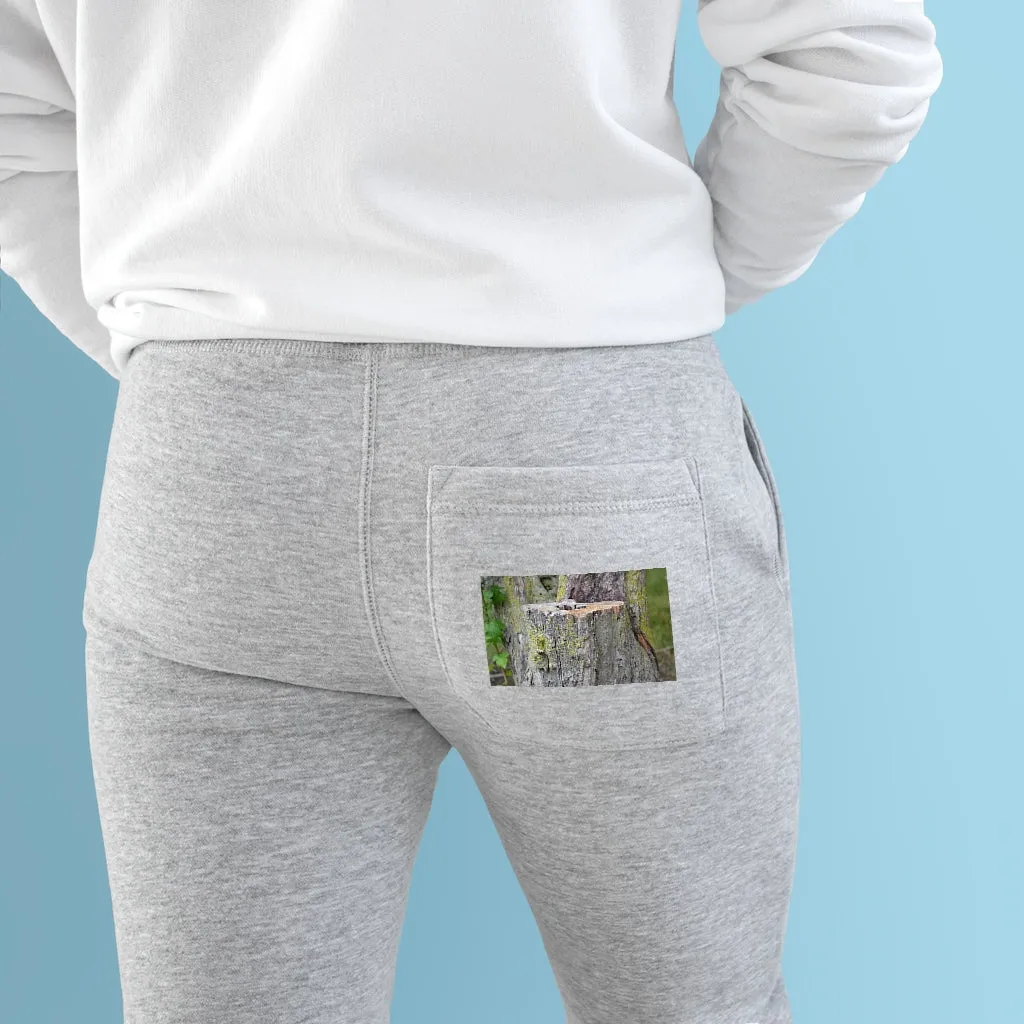 Tree Stump Premium Fleece Joggers