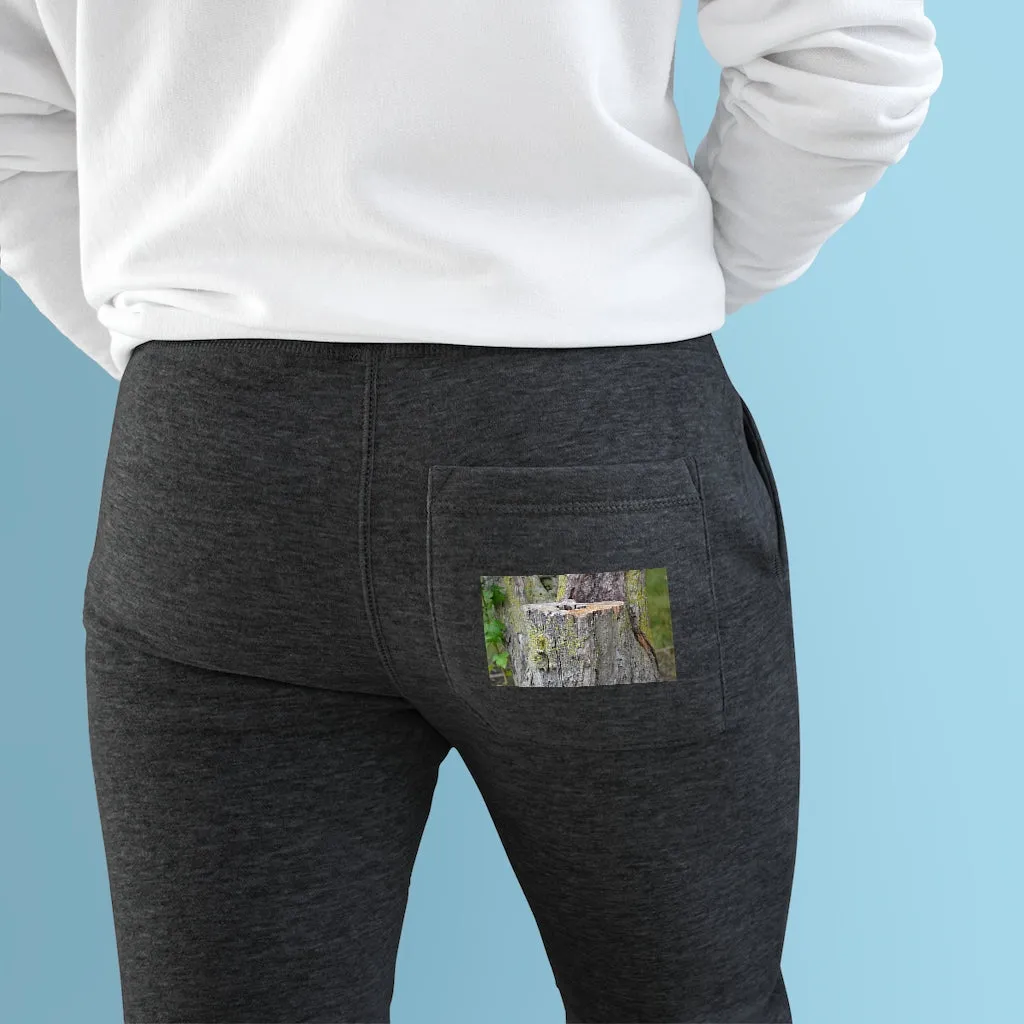 Tree Stump Premium Fleece Joggers