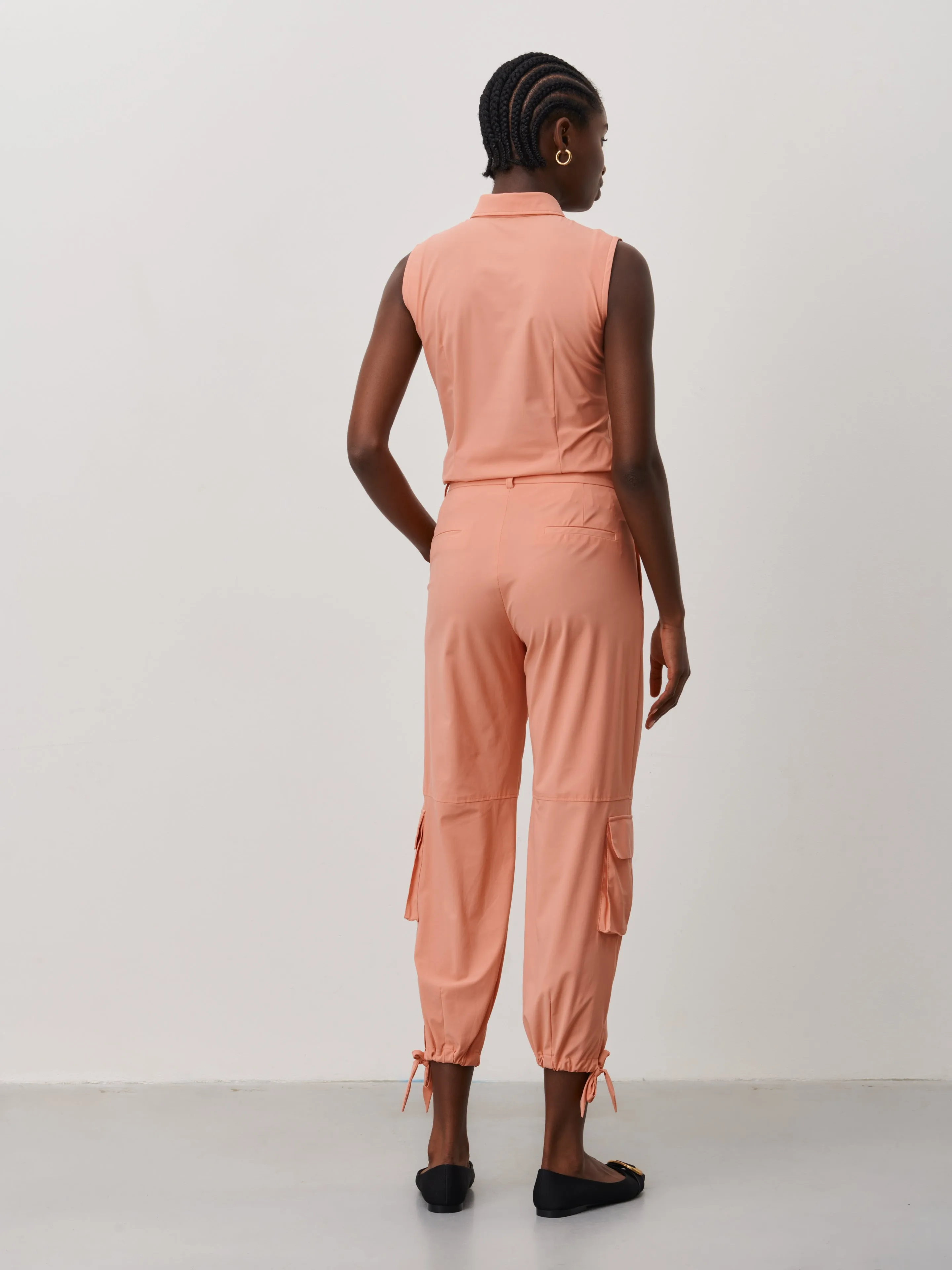 Trend Pants Technical Jersey | Apricot