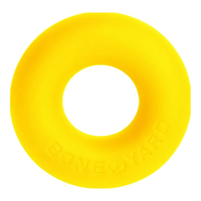 Ultimate Silicone Cock Ring Yellow