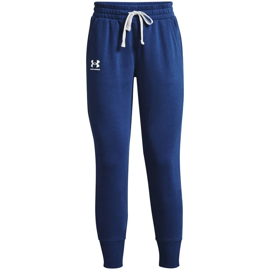 Under Armour Women's Rival Fleece Joggers Blue 1356416 404