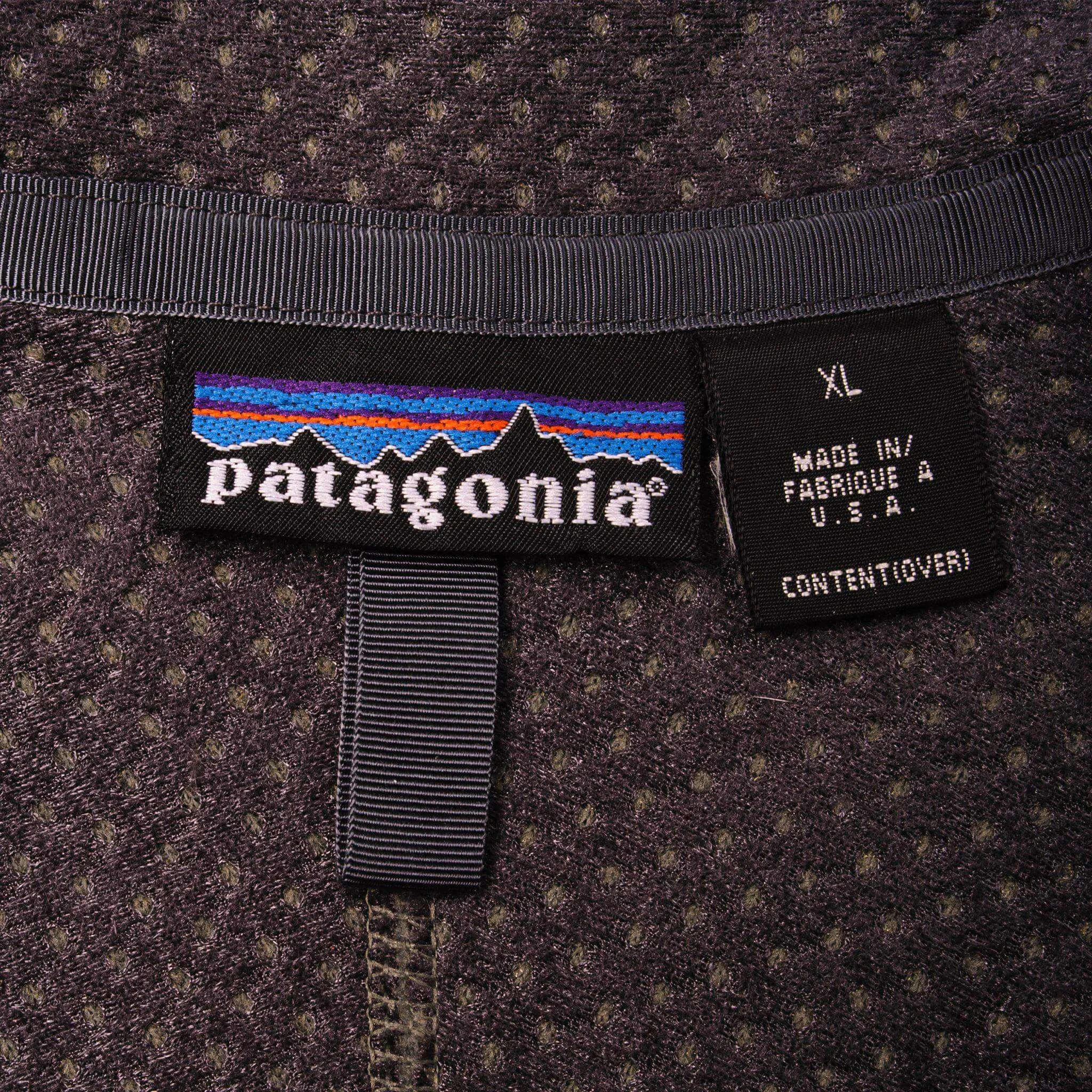 VINTAGE PATAGONIA FLEECE DEEP PILE JACKET SIZE XL MADE IN USA