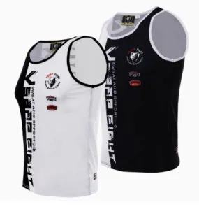 Vszap VTT027 Muay Thai Boxing Quick Dry Vest Tank Top S-4XL 2 Colours Unisex