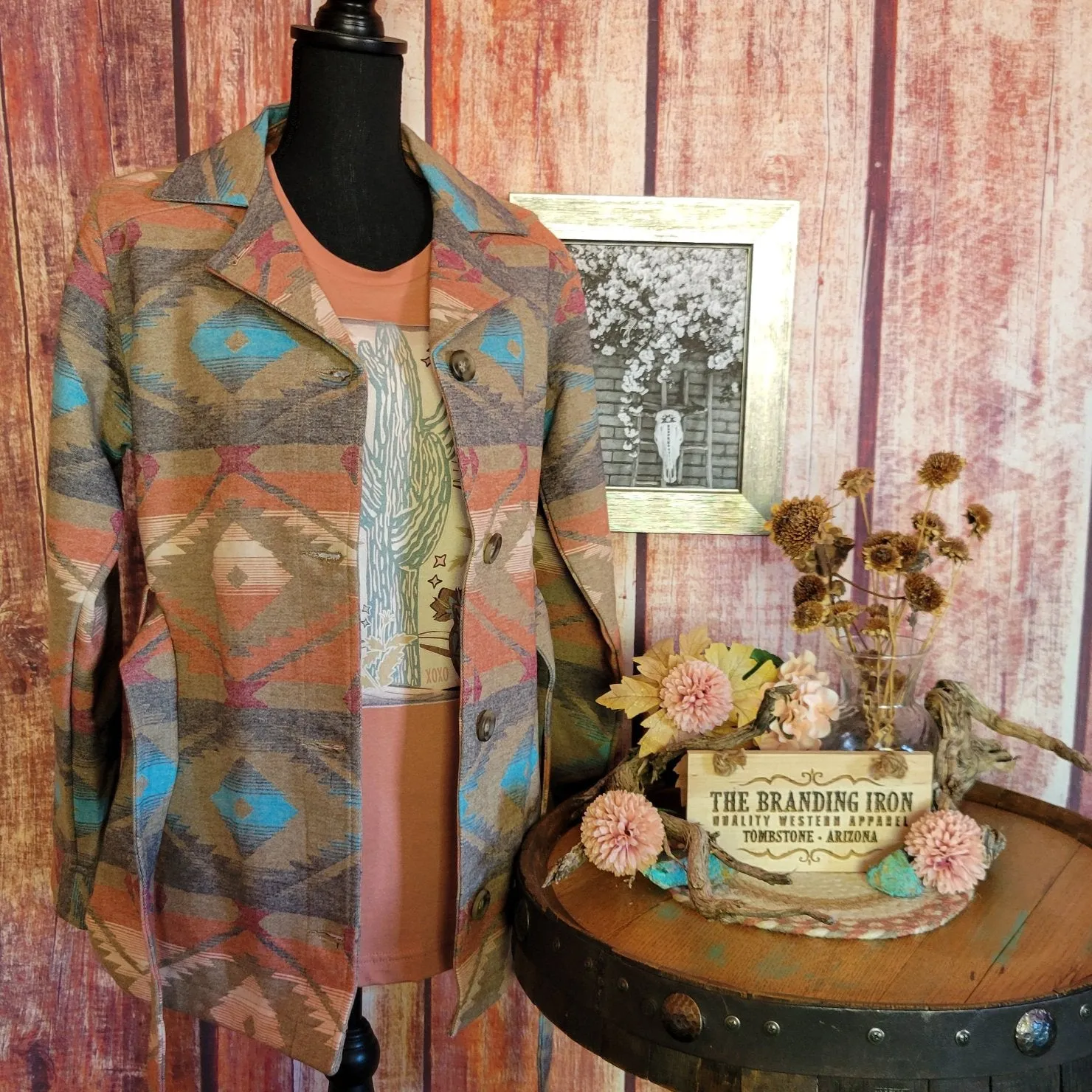 Women's Aztec Jacket "Vara" by Outback Trading Co.  29893