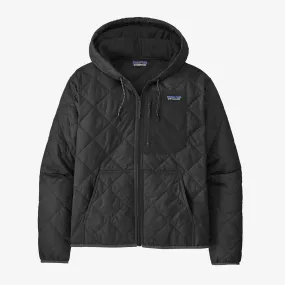 Women's Diamond Quilted Bomber Hoody