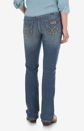 Wrangler Retro Women's - Mae Mid-Rise Boot Cut Jeans